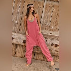 Free People Hot shot Onesie in Lovestruck size XS!🩷